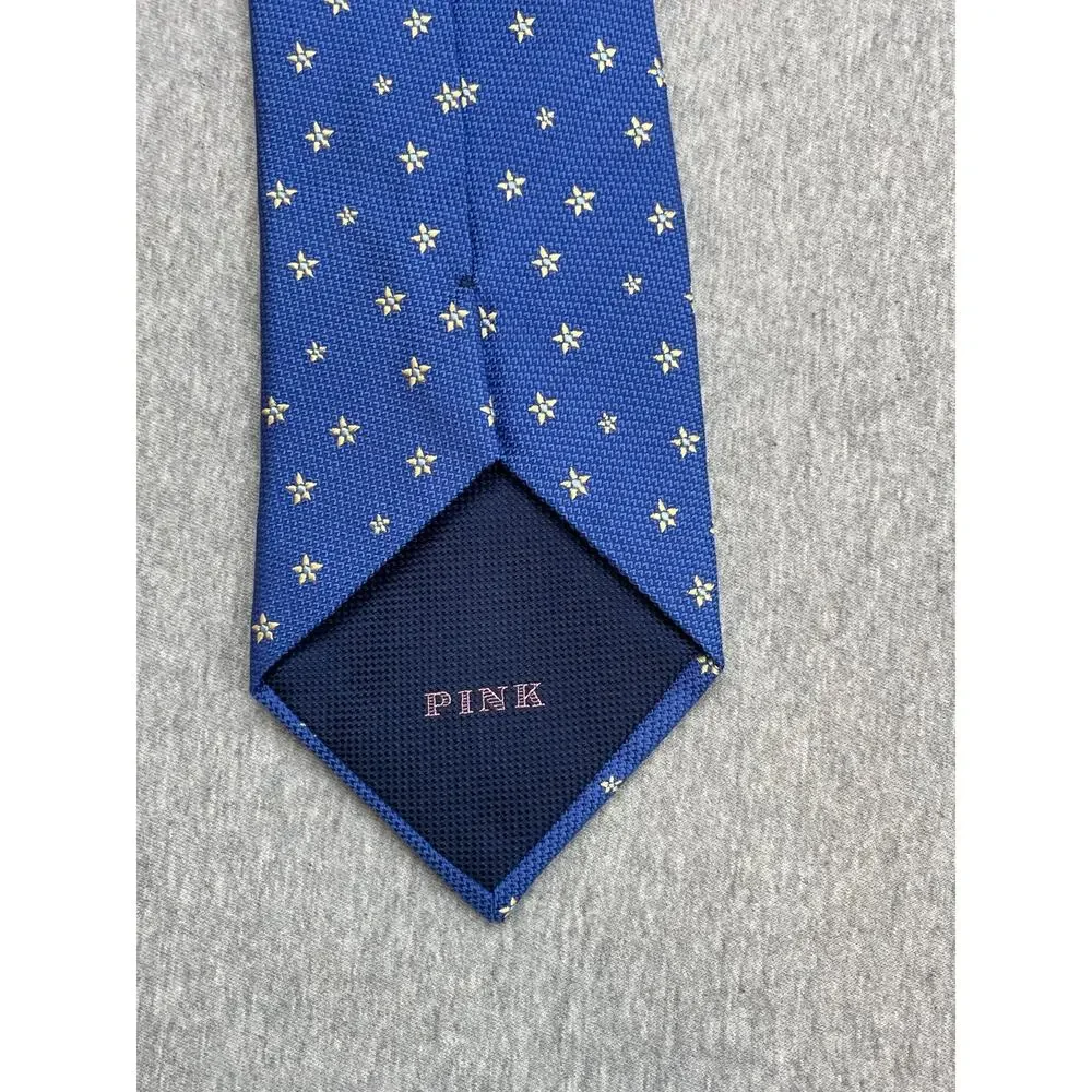 Thomas Pink Tie Mens Floral 100%‎ Silk 3.5